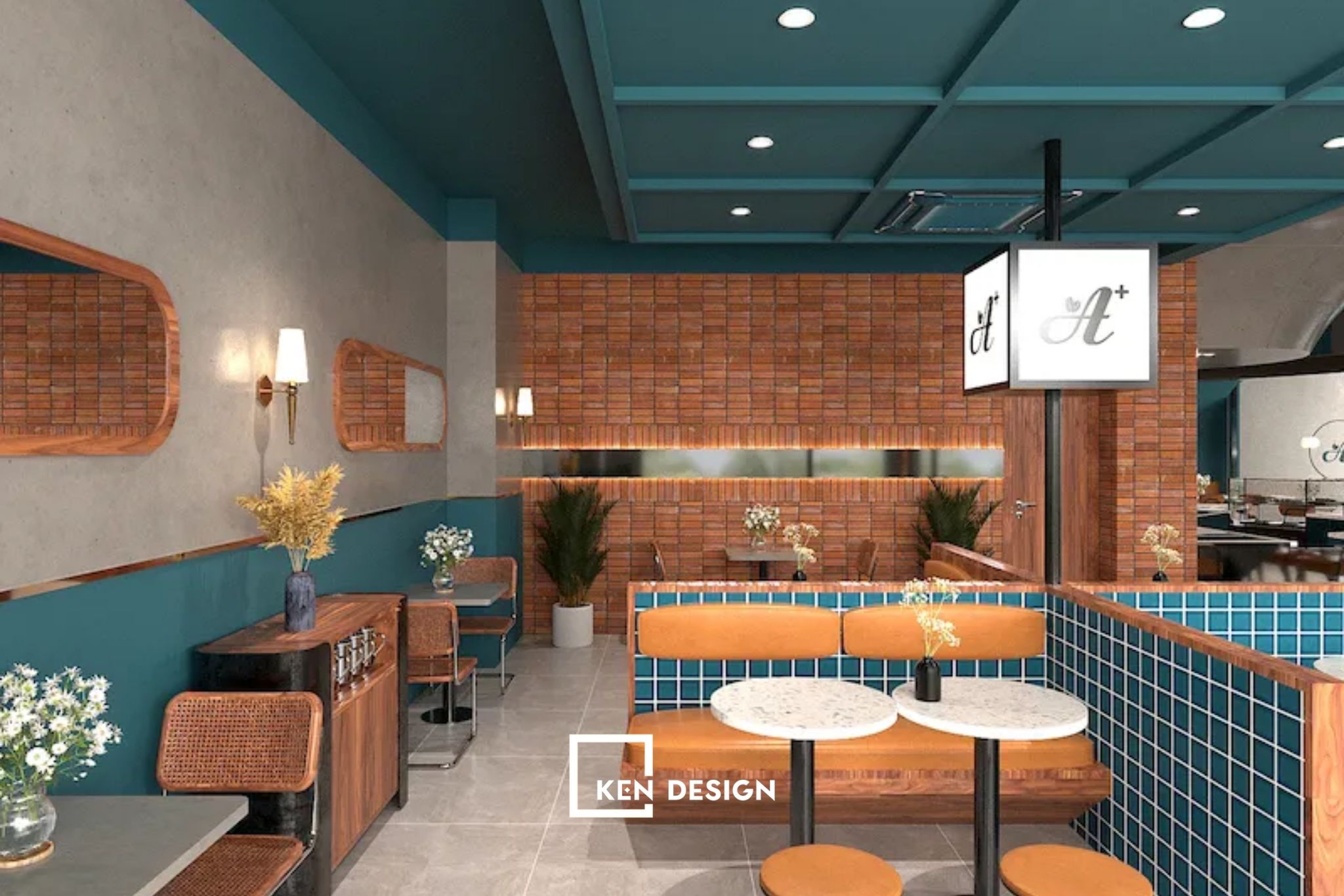 Sức hút từ 5 mô hình thiết kế quán cafe diện tích nhỏ